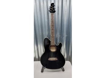 Ibanez Talman Acoustic Guitar With Electronics And Gig Bag Excellent Condition!