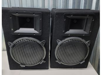 Unbranded Untested Slanted Speakers 19inH