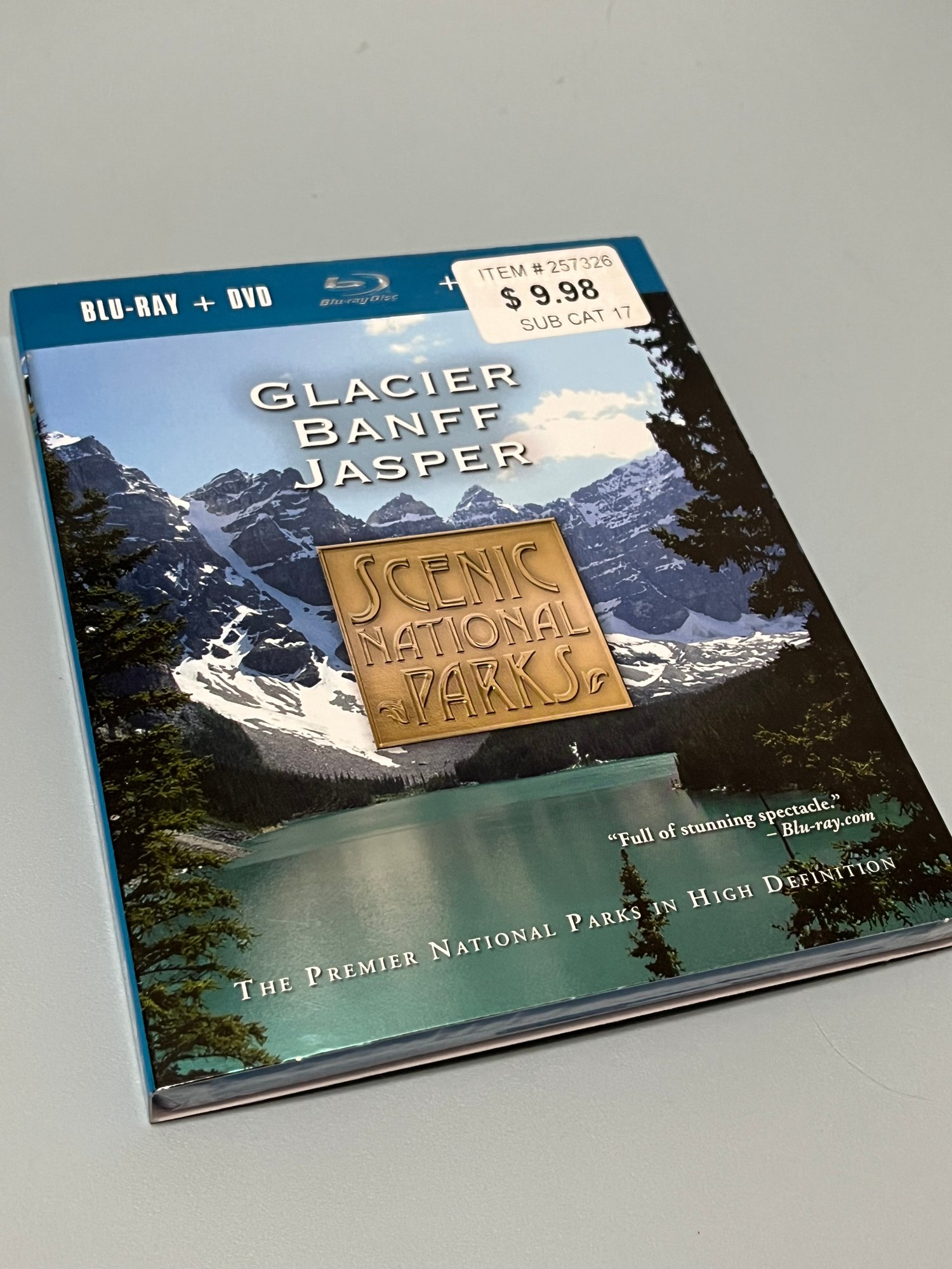 DVD/Blu-Ray: Glacier, Banff, Jasper Scenic National Parks New