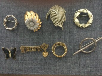 Collection Of 8 Pins