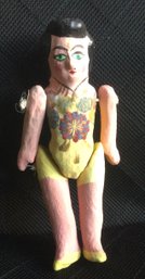Lupita Mexican Folk Art Paper Mache Doll