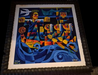 'Peace Be Still: By  Chinese Born Artist  James He Qis