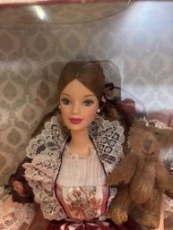 Victorian Barbie With Cedric Bear Collector Edition