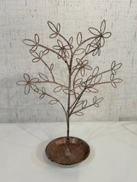 Metal Jewelry Display Tree