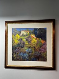 Framed Printed Canvas Landscape
