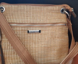 Straw Weaved  Handbag Rosetta