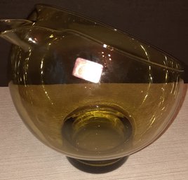 Amber Decorative Bowl