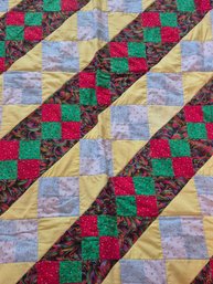 New Handmade Colorful Quilt