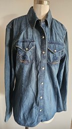 Lot Of Womens  Eddie Bauer Shirts Sz L - 3 Items