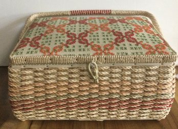 Vintage Sewing Basket