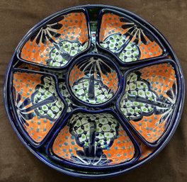 Mexican Decorative 7 Piece Platter