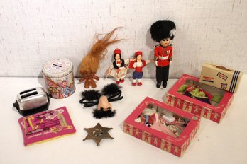 Vintage Vouge Ginny Doll Fashion Items, European Folk Dolls