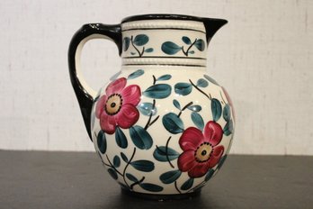 Erphila Art Pottery Pitcher, Czechoslovakia