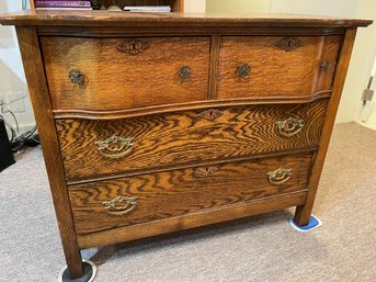 Antique Dresser  With Swivel Mirror