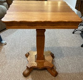 Pedestal Side Table
