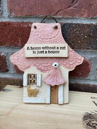 Ceramic House Hanging