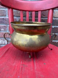 Brass Cauldron Pot