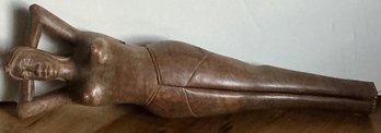 Vintage Wood Hand Carved Nut Cracker