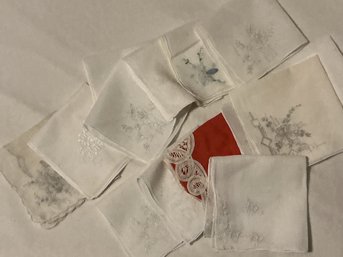 15 Embroidered Hankies