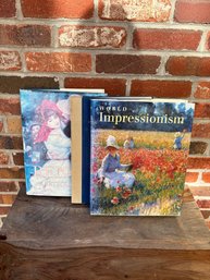 3 Large Coffee Table Books