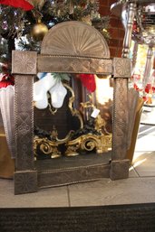 Punched Tin Mirror