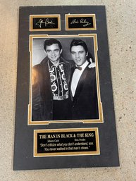 Johnny Cash And Elvis Photo