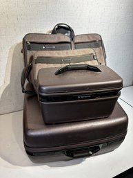 Vintage Samsonite Luggage Set, 4 Pieces