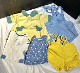 5 Vintage Infant Onesies