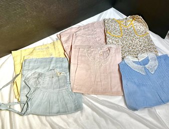 6 Vintage Infant Dresses
