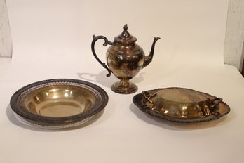 W.M. Rogers Silver Plated Service Set