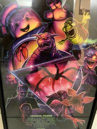 Halloween Horror Nights Art Print, Stranger Things