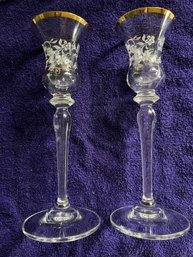 Elegant Vintage Mikasa Candle Sticks