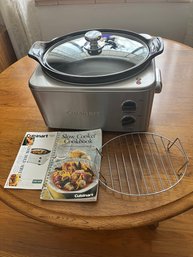 Cuisinart 6.5 Qt Crockery Slow Cooker Model #CSC-650
