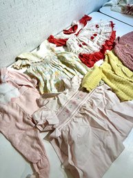 Lot Of 6 Vintage Baby Clothes
