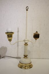 Vintage Toleware Lamp