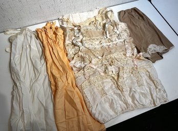 Lot Of Vintage And Antique Lingerie/sleepwear