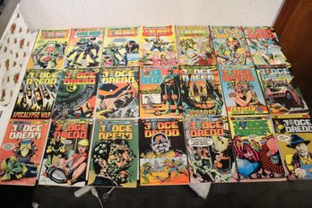 21 Judge Dread Comics