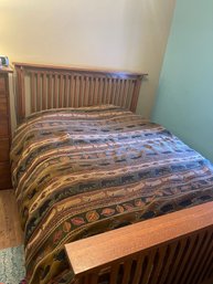 Queen Sized  Bear And Elk Comforter,  95 X 91  Inches