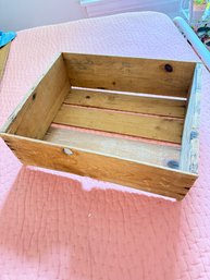 Wood Produce Crate