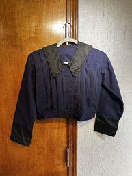 Antique Navy Cropped Jacket