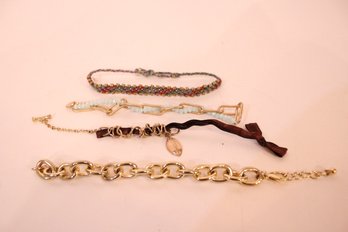 Beaded And Colorful Chunky Bracelets