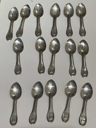 Short Handled Aluminum Dessert Spoons