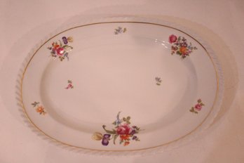 1 Vintage Franconia Large Serving Tray, 15.5 Inches