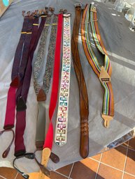 Vintage Belts And Suspenders