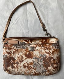 Coach Peyton Floral Wristlet Purse