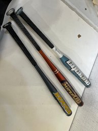 3 Softball Bats, Easton Cyclone, Worth Supercell