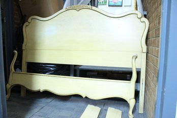 Vintage French Provincial Style Full Size Bed Frame