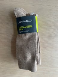 3 Pack New Eddie Bauer Socks