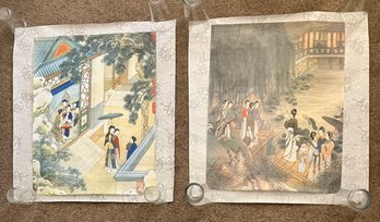 2 Chinese Prints In Box