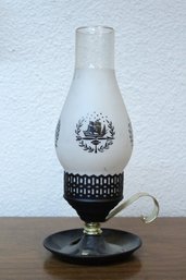 Vintage Nautical Hurricane Oil Lamp